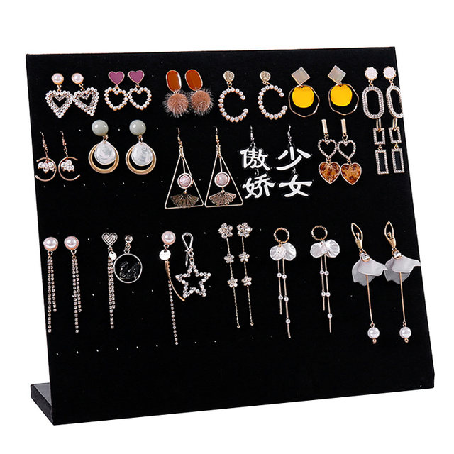 Earrings Family Hanging Necklace Earrings Little Earrings Frame Display Shelf Shop Stand Stalls Stalls Stalls Storage Box