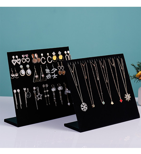 Earrings Family Hanging Necklace Earrings Little Earrings Frame Display Shelf Shop Stand Stalls Stalls Stalls Storage Box