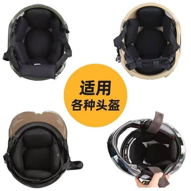 Solve the size of various helmets, stabilizer, inner pads, universal battery cars, cable pad magic stickers, disassembly and wash
