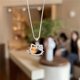 HelloKitty necklace is non-fading, versatile clavicle chain, cute kt cat girl, Chinese Valentine's Day gift brand, same style