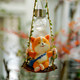 Cute puppy swinging Qiu Qianshu Pendant Kindergarten Outdoor Garden Balcony Courtyard Solar Light Decoration Swing
