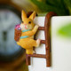 Rabbit climbing ladder pot pendant cute fish tank landscaping pendant balcony garden potted micro -landscape decoration small decoration
