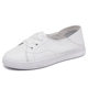 
Fashion new top layer cowhide shallow mouth genuine leather small white shoes for women's new summer versatile lace-up casual flat shoes