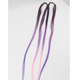 Internet celebrity hair accessories gradient ribbon hip -hop personality dirty braid wig ribbon picking dye braid head rope tide
