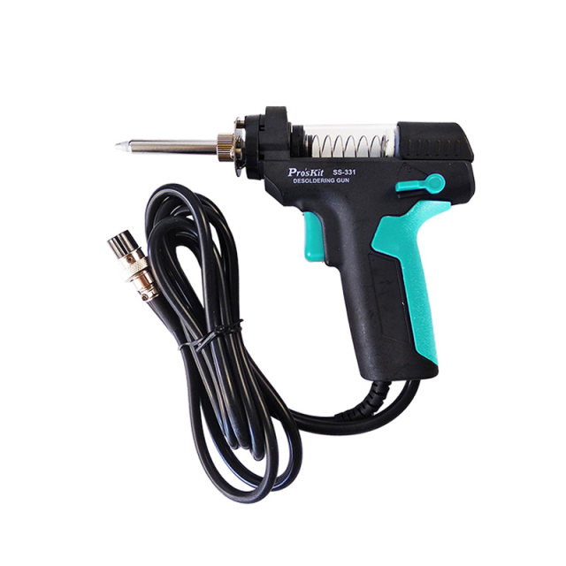 Baogong digital display electric soldering machine soldering pump SS-331H desoldering electric heating soldering gun handle accessories glass tube