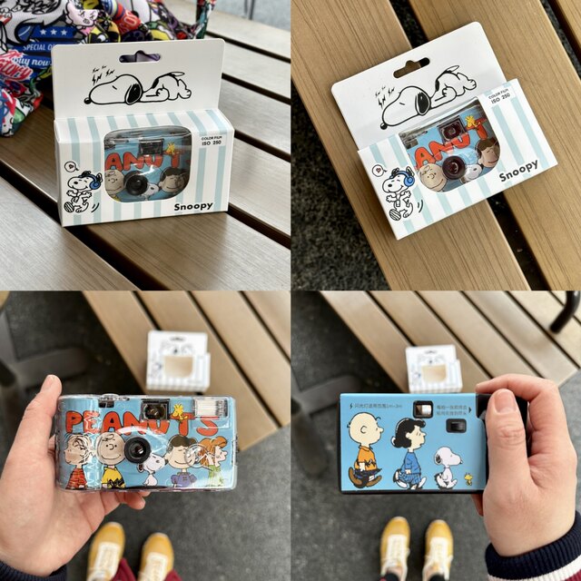 Photograph Snoopy disposable film camera roll Snoopy birthday gift for girls souvenirs