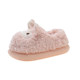 Cotton slippers Women's winter bag cute little lamb couple room home house home thick bottom plush warm cotton shoes men wearing
