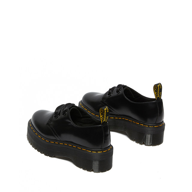Dr. Martens Dr. Holly British women's autumn comfortable and versatile casual temperament round-headed derby shoes