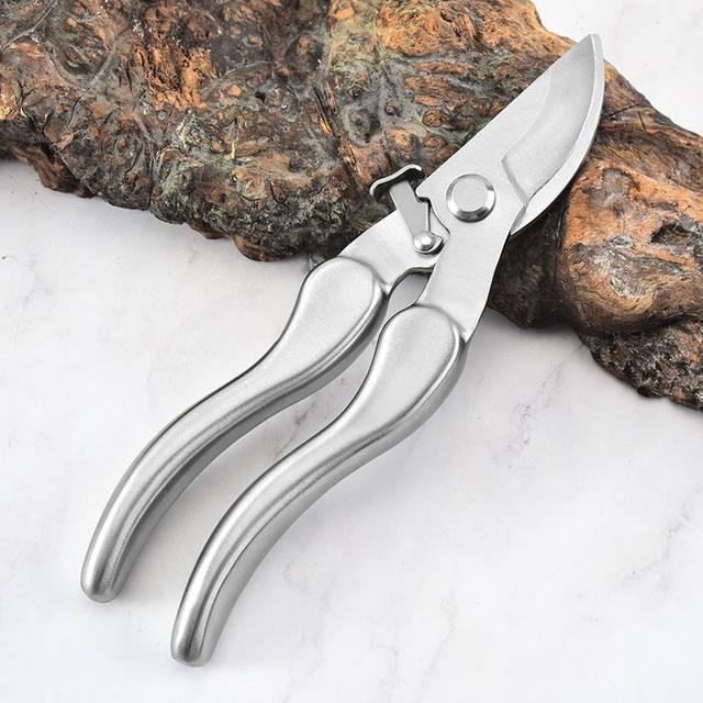 New 304 stainless steel pruning shears pruning branches scissors fruit tree pruning scissors scissors gardening scissors