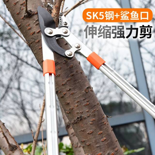 
Labor-saving powerful thick branch pruning tree scissors fruit tree scissors new gardening scissors telescopic powerful shearing garden scissors