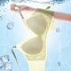 No trace naked cold underwear gathered no steel ring, ultra -thin breathable, simplicity wrapped chest skin bra
