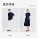 [Pure Cotton] Navigare Italian Sailing Summer New Denim Shirt Women's Short Sleeve Loose Shirt Jacket
