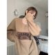 Hong Kong style retro chic sweater for women in autumn and winter American lazy style soft glutinous thick loose mid-length sweater top