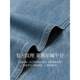 Inman retro washing cowboy skirt 2025 summer women's clothing new high-waisted slim A-line mid-length denim skirt
