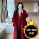 Double-sided wool coat for women mid-length over-knee slim fit 2025 autumn and winter new Korean version of small wool coat