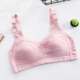 Full-cotton large-size bra thin style for developmental girls without sponges, middle-aged and elderly mothers without steel ring bra soft