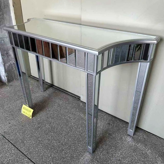 Promotional Foreign Trade Original Order Simple Modern Style Wooden Mirror Entrance Table Entrance Table
