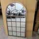 Promotional foreign trade original order American retro old iron arched wall-mounted decorative mirror 72*127cm