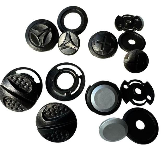 
Electric vehicle motorcycle helmet accessories chin buckle buckle fixed cover rabbit ears