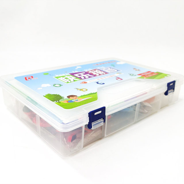 Magnetic Chinese Pinyin Card Commentation Teaching Early Teaching Precision Taught Children Cognitive Learning Toys Intelligence Young Young Connection
