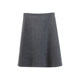 Mao woolen A -line skirt puffy skirt autumn and winter new high -waisted hip hip skirt leisure professional commute one -step skirt skirt
