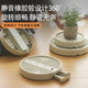 Invisible mobile pulley flower pot base tray plastic thickened universal wheel plant green plant water connection tray flower dish bottom bracket