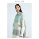 Readme read my minimalist temperament A version checked wool coat female T60904288