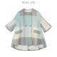 Readme read my minimalist temperament A version checked wool coat female T60904288