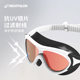 Decathlon swim goggles HD anti-fog waterproof swimming glasses large frame women's adult goggles swimming goggles IVA5