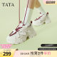 TATA He and her thick sole dad shoes for women with height-enhancing sneakers for women with sponge cake sole casual shoes 2025 new WOG25AM5