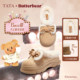 
TATA Butter Bear Snow Boots Winter Cotton Shoes Non-slip Thick-soled Shoes Plus Velvet Warm Shoes KRX02DH5