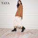 TATA his and her boots winter Chelsea boots slim fashion boots women's shoes short boots WZQ04DD5