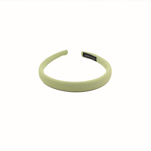 Spring and summer new style hairband plaid headband solid color hairpin retro French internet celebrity ins Korean sweet temperament hair cave