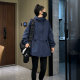 Korean version of hooded jacket for women 2024 spring and autumn new loose large size casual and versatile mid-length slim windbreaker trend