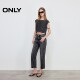 ONLY2025 summer new style commuting simple temperament tapered pants cropped jeans for women