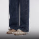 ONLY2025 summer new retro casual high-waist slim trousers straight trousers jeans women 125132007