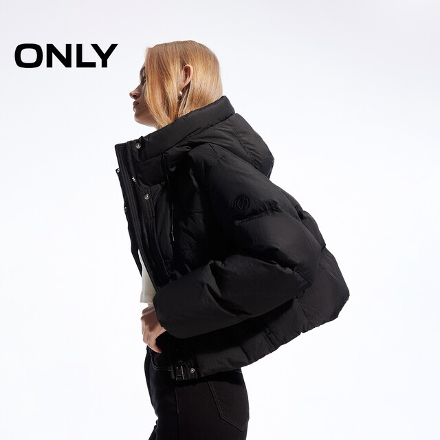 ONLY winter 90 white duck down fashionable heat-sensing short down jacket for women 124423065