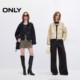 ONLY2025 summer new fashionable work style short loose long-sleeved windbreaker jacket for women 125136024
