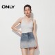 ONLY summer sweet style gradient A-line high waist skirt shorts jeans women 124243036
