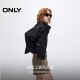 ONLY2025 summer new fashionable work style short loose long-sleeved windbreaker jacket for women 125136024