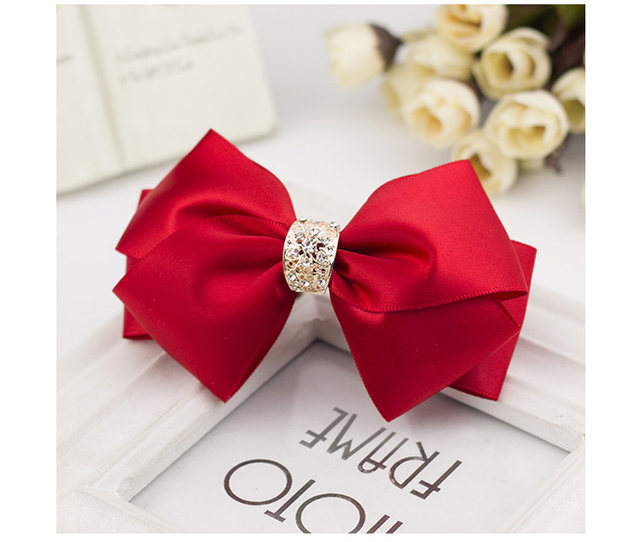 Jewelry accessories 38mm double-sided satin ribbon polyester ribbon ribbon DIY handmade bow hair accessories hairpin material