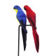 Feather Simulation Parrot Monato Window Window Decoration Bird Bubble Home Losses 20cm Art Pumage Bird
