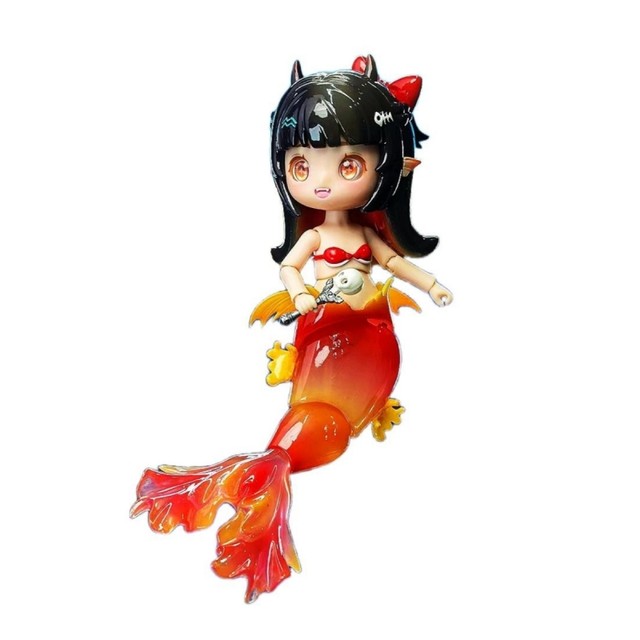 Genuine Mermaid Island BJD movable doll series blind box mermaid toy ornaments cute girl gift figures