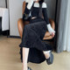 Structure-feeling velvet fishtail skirt for women in spring and autumn high waist A-line slim temperament and hip-wrapped feminine long skirt