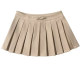 Low -waist college wind band bow pleated skirt miu is a girl sweet girl anti -walking half -body mini skirt
