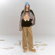 Fairy pocket retro corduroy straight-leg pants for women 2025 spring new loose slim casual wide-leg pants