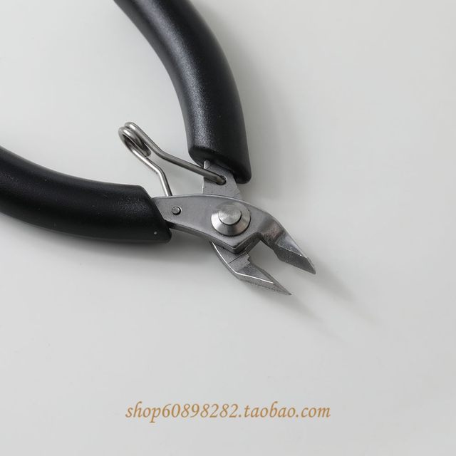 High cost performance! Stainless steel teethless fine point-nosed pliers round shears hand-wrapped jewelry DIY jewelry tool pliers