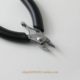 High cost performance! Stainless steel teethless fine point-nosed pliers round shears hand-wrapped jewelry DIY jewelry tool pliers