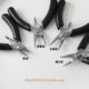 High cost performance! Stainless steel teethless fine point-nosed pliers round shears hand-wrapped jewelry DIY jewelry tool pliers