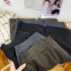 Retro style simple slit wool suit skirt for women in autumn and winter mid-length slim and versatile straight skirt